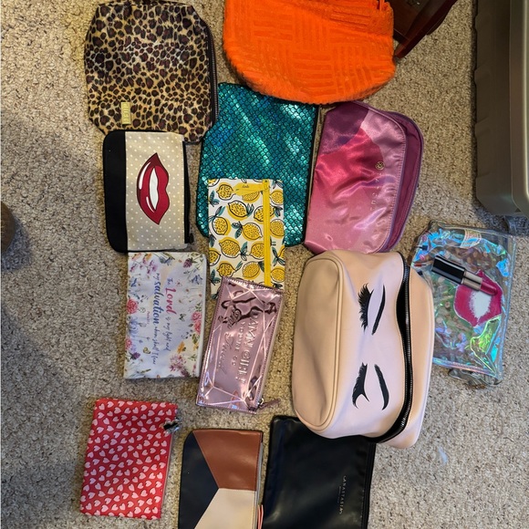 Colorful Cosmetic Bag Collection - Picture 1 of 7